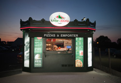 Le kiosque à pizza