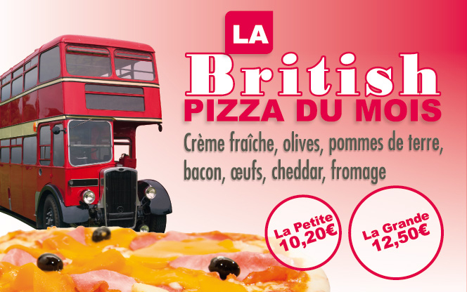 La pizza du mois