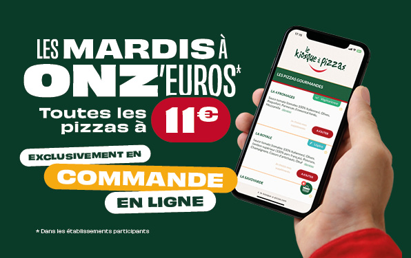 Le kiosque à pizzas de SCHEIBENHARD - coupon promotionnel