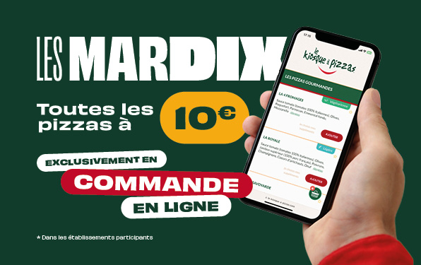Le kiosque à pizzas de EU (Ville d'Eu) - coupon promotionnel