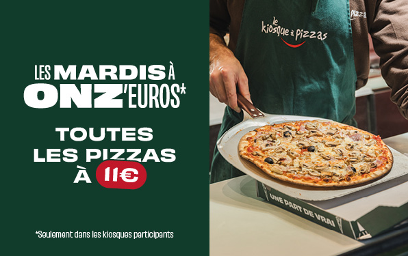 Le kiosque à pizzas de NOGENT-LE-ROTROU - coupon promotionnel