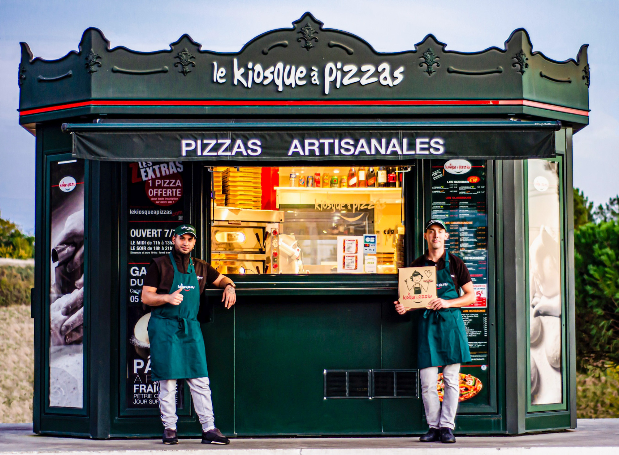 Trouvez votre kiosque le plus proche